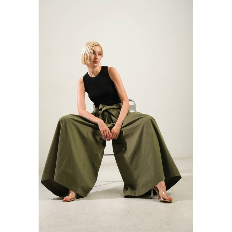 CLOSER TO YOU WIDE LEG PANTS|RUST|ECRU|OLIVE|S|M|L