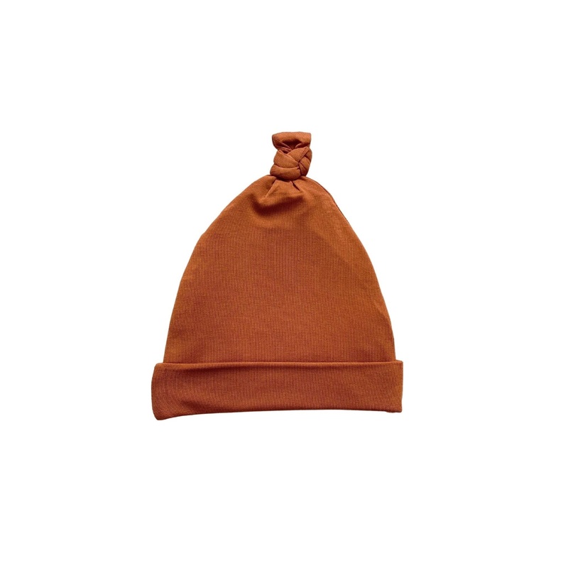 Knot Hat – Cinnamon