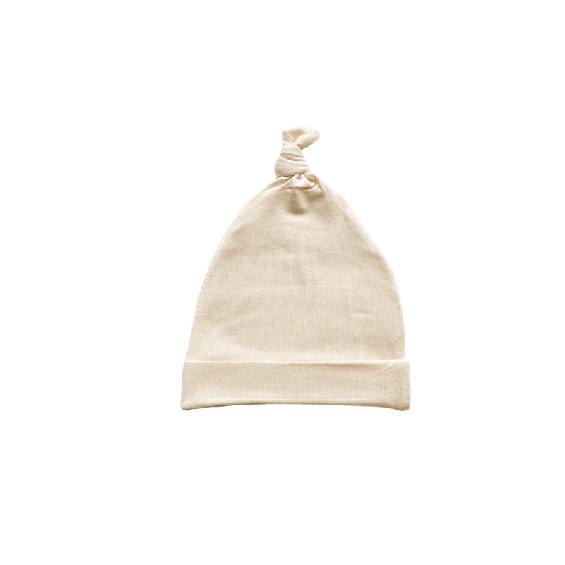 Knot Hat – Cream