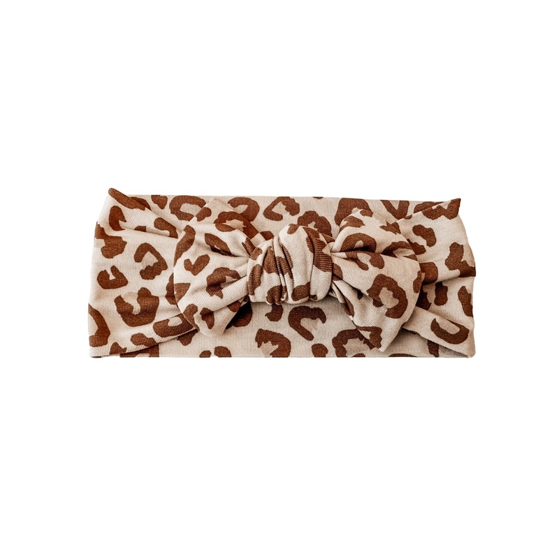Knotted Headband – Leopard