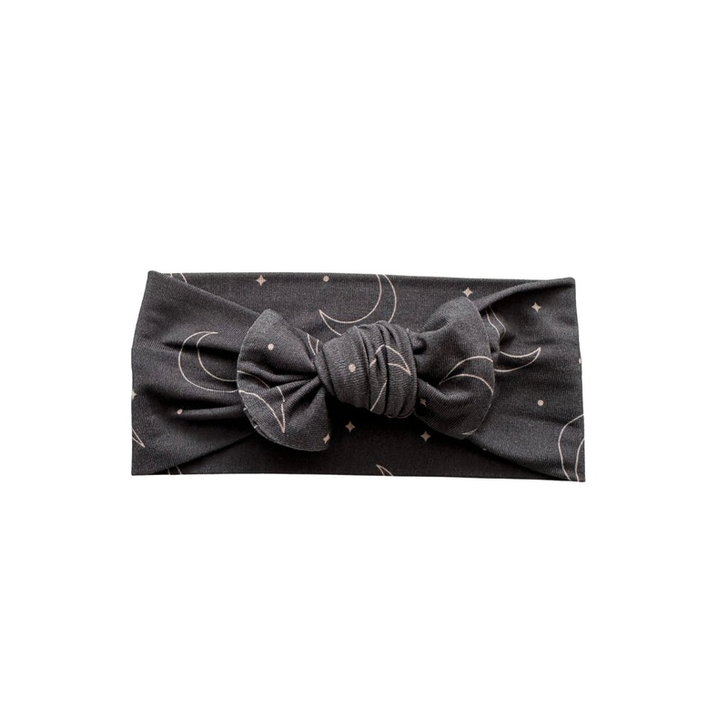 Knotted Headband – Midnight Moon