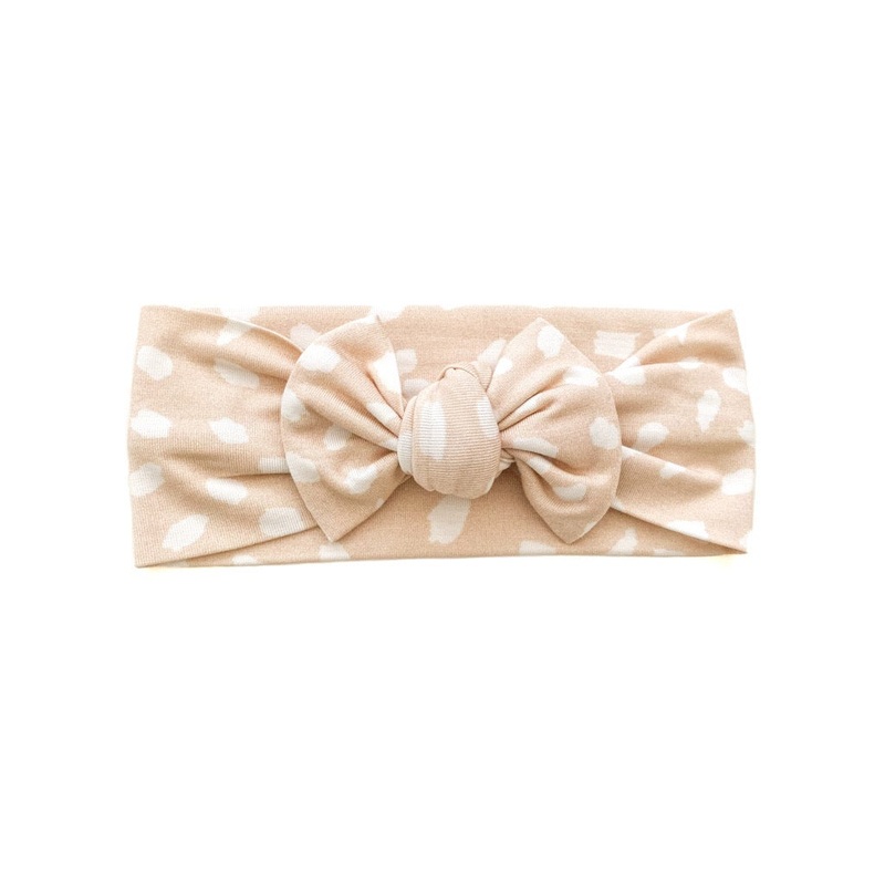 Knotted Headband – Sand Spotted