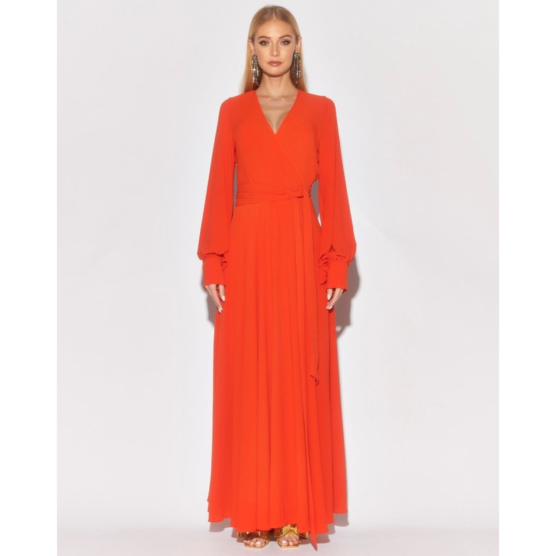 LilyPad Maxi Dress – Flame|S|M|L|XL|XXL|XXXL