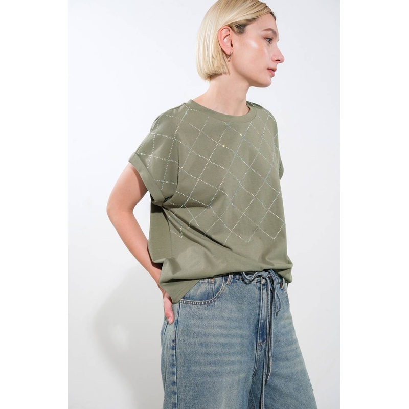 SUNNY ESSENCE KNIT TOP|LIGHT OLIVE|WHITE|S|M|L
