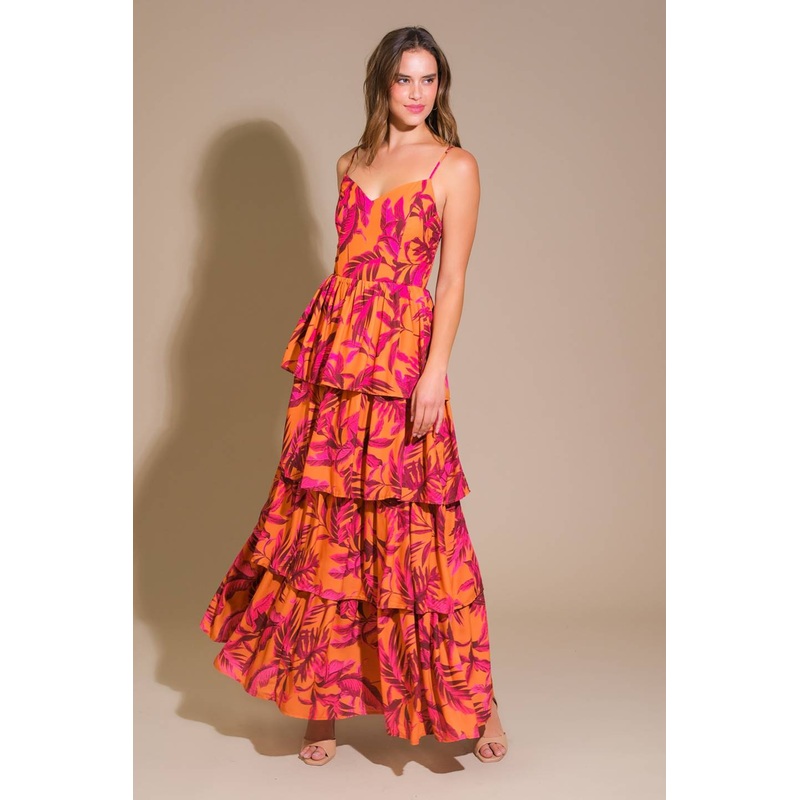 VERY IMPRESSIVE WOVEN MAXI DRESS