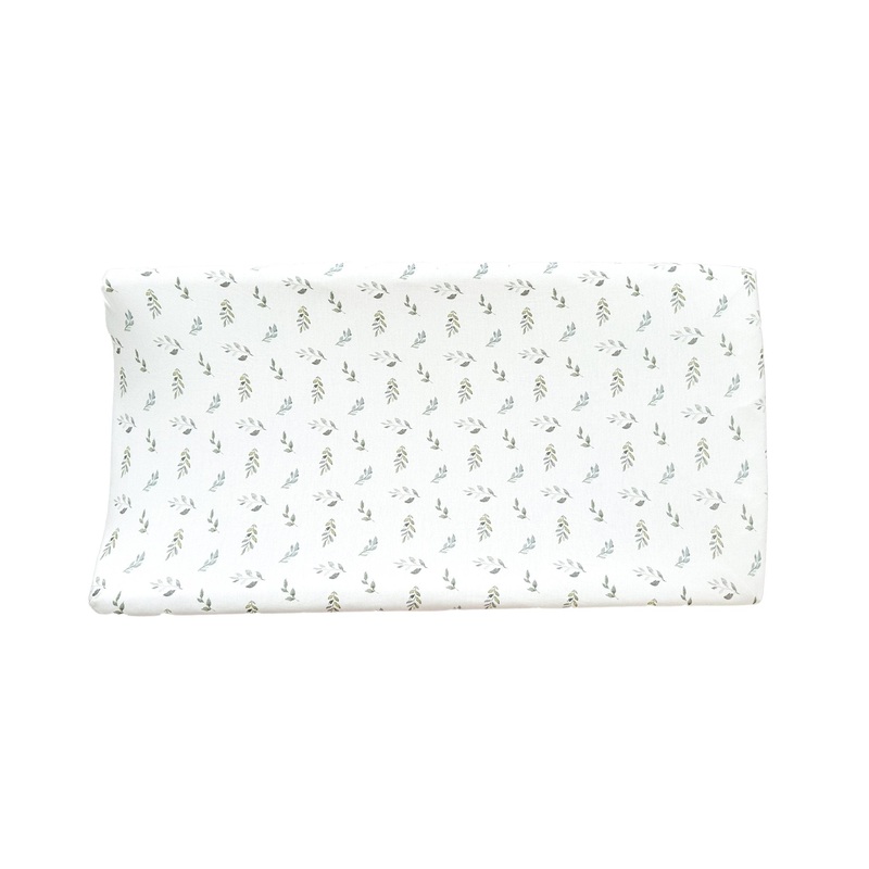 Bamboo Changing Pad Cover – Green Leaves