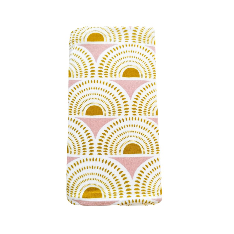Bamboo Stretch Swaddle – Vintage Sunshine