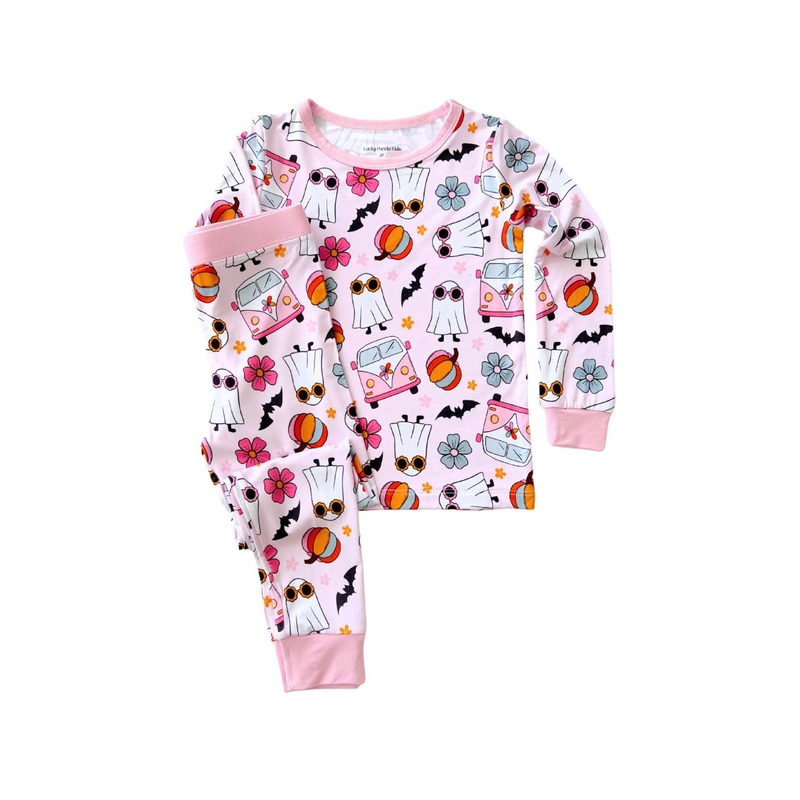Bamboo Two Piece Set | Retro Ghost