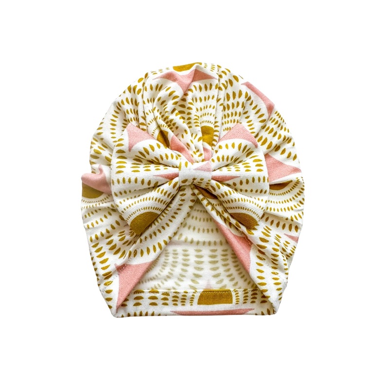 Bow Turban Hat – Vintage Sunshine