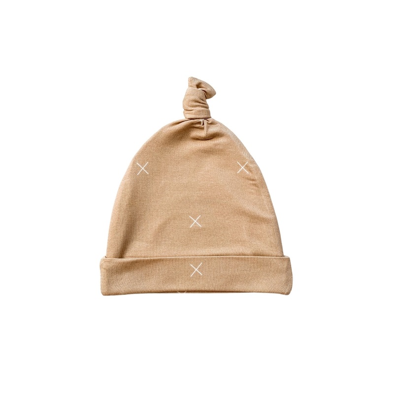 Knot Hat – Beige Xs
