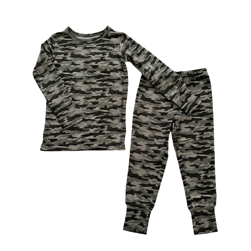 Two-Piece Pajama Set – Camo|2T|3T|4T|5T