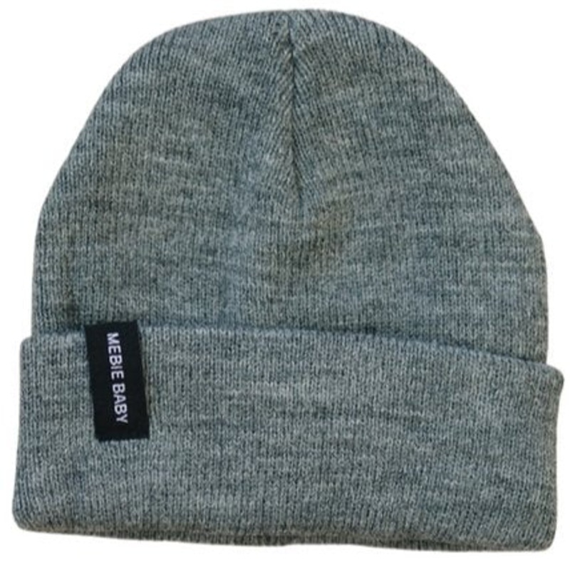 Dark Grey Mebie Baby Beanie|0-3 month|3-12 month|1 year +
