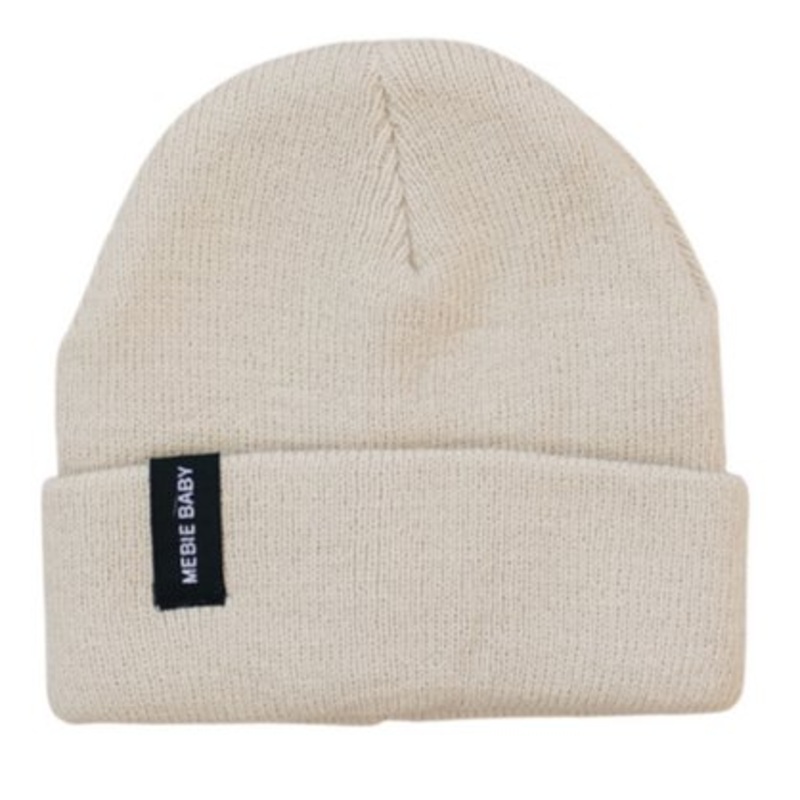 Oatmeal Mebie Baby Beanie|0-3 month|3-12 month|1 year +