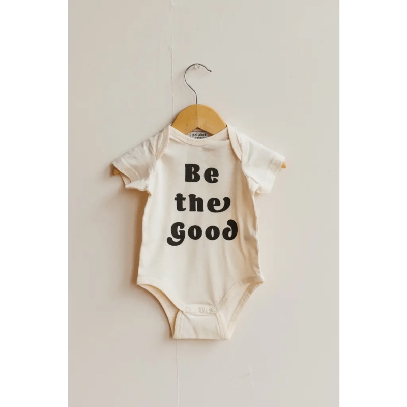 Be The Good Organic Cotton Baby Bodysuit