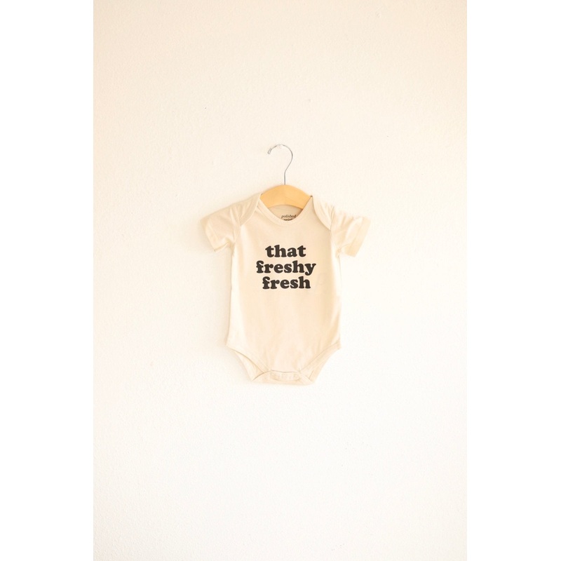 Freshy Fresh Organic Cotton Baby Onesie