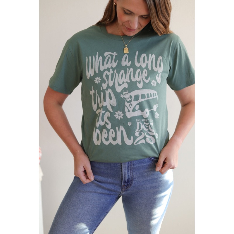 Long, Strange Trip Santa Band Tee