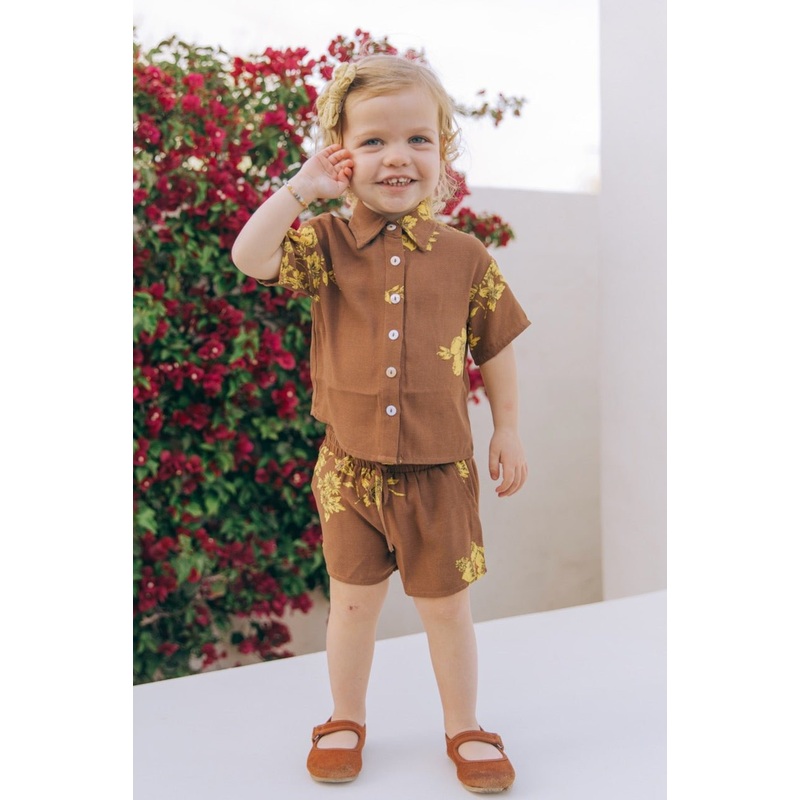 Mini Billie Floral Shorts|Sienna|18-24mo|2T|3-4T|5-6T|7-8|9-10|11-12|13-14