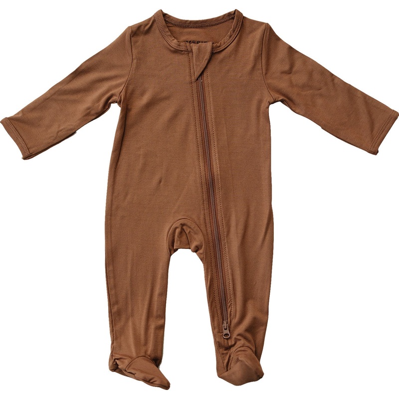 Rust Bamboo Zipper|NB|0-3|3-6|6-12|12-18
