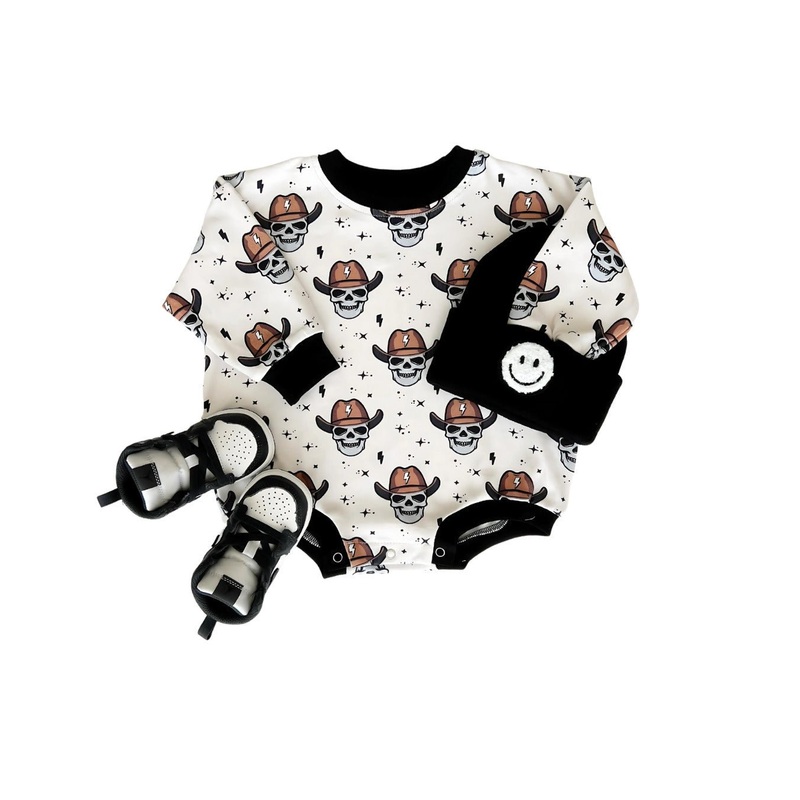 Bubble Romper | Bolt Cowboy|0-3M|3-6M|6-12M|12-18M|18-24M|2T