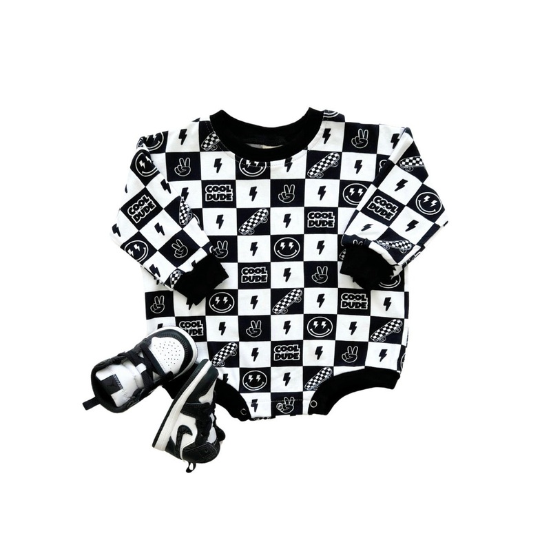 Bubble Romper | Cool Dude|0-3M|3-6M|6-12M|12-18M|18-24M|2T