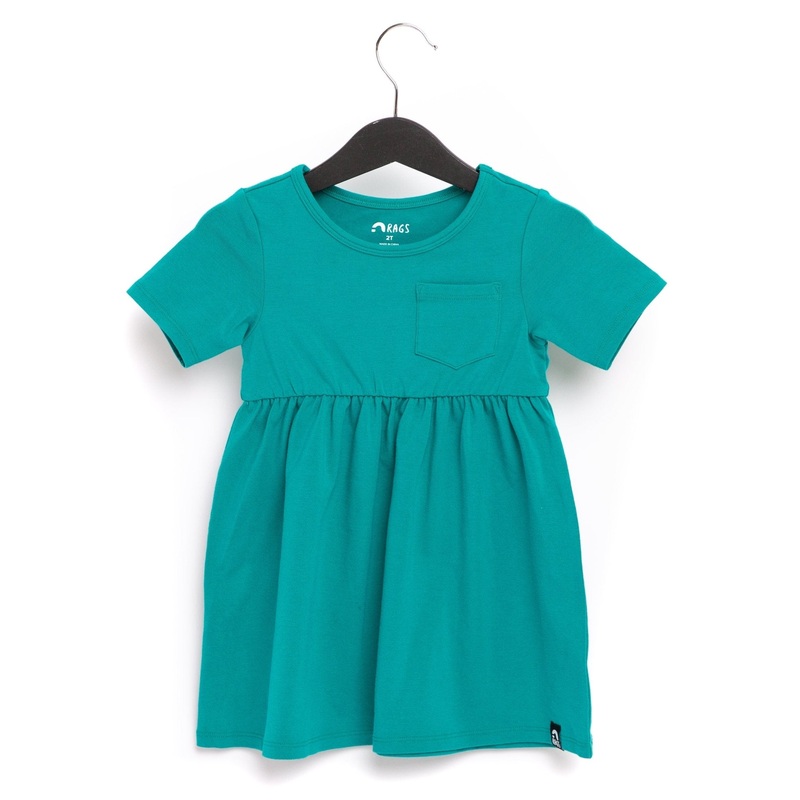 Essentials Short Sleeve Dress – ‘Teal’
