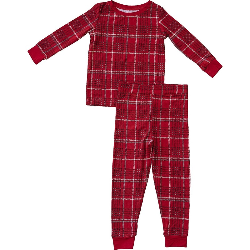Red Plaid Bamboo Cozy Set|18|2T|3T|4T|5/6|7/8|9/10|11/12