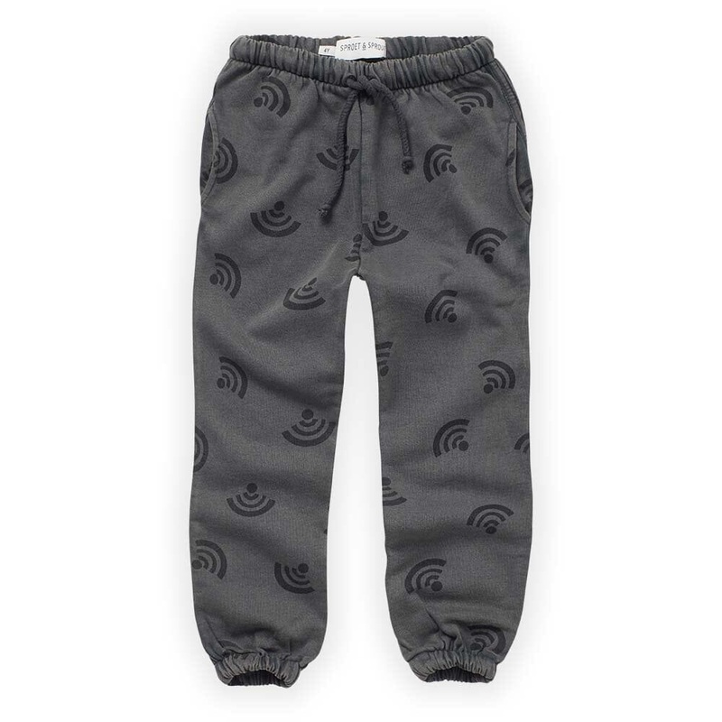 Wifi Print Sweatpants – Asphalt