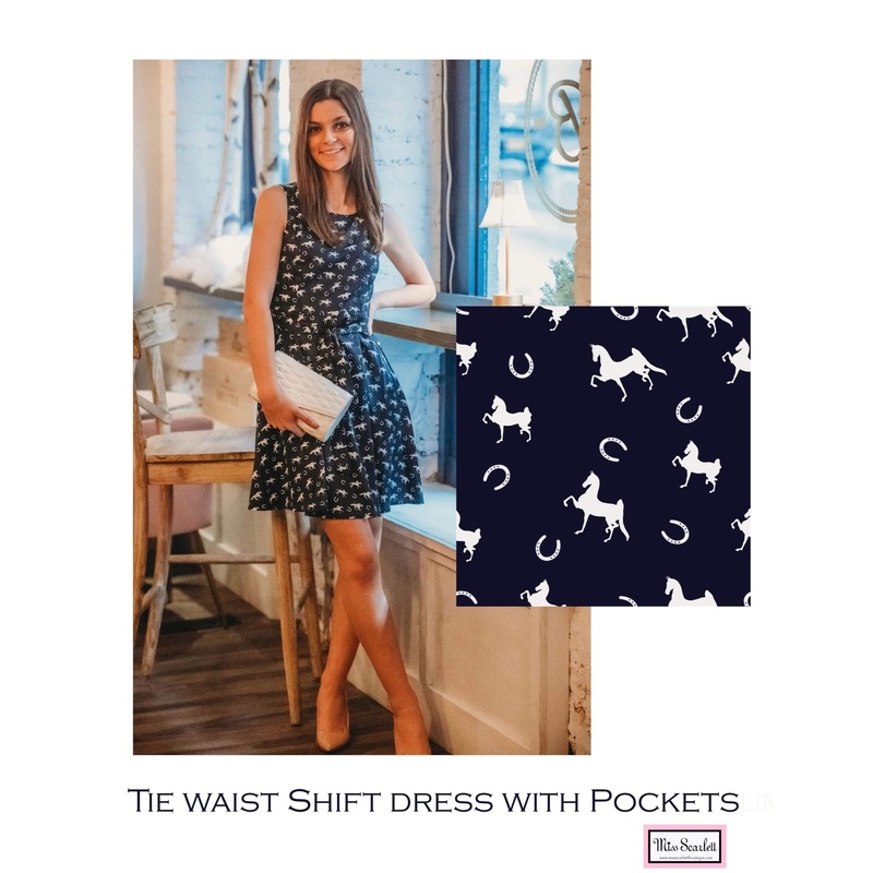 Hackney & Saddlebred Shift Dress