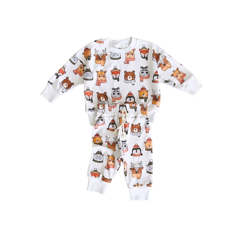 Jogger Set |  Cozy Pals|0-3M|3-6M|6-12M|12-18M|18-24M|2T|3T|4T|5T|6-7Y|8-9Y