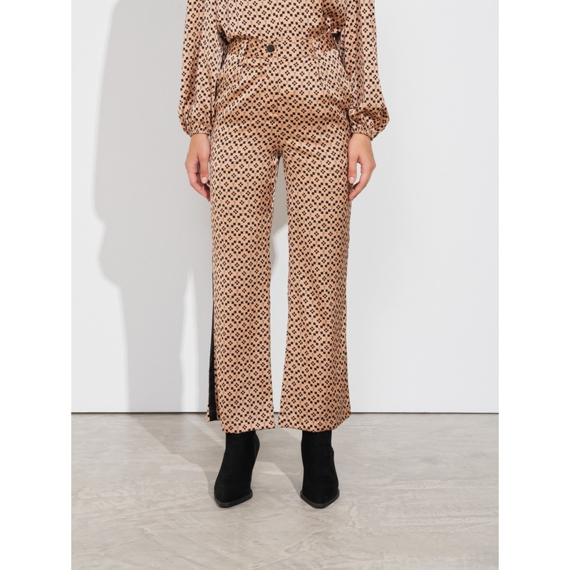 Printed Satin Pants|S|M|L|XL