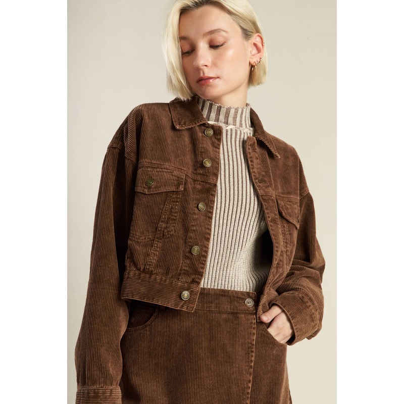 ESCAPING REALITY CORDUROY JACKET