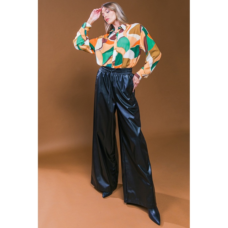 ICONIC REPUTATION LEATHER PANTS