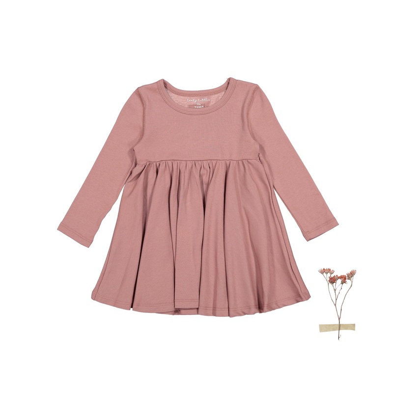 The Long Sleeve Dress – Rosewood