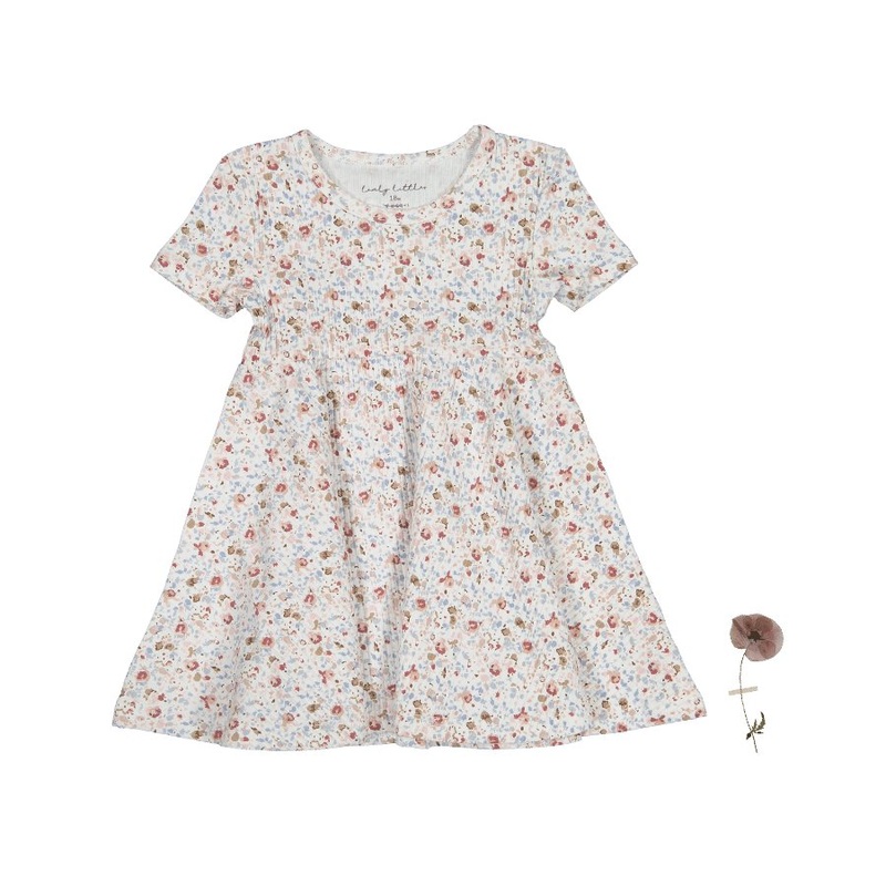 The Printed Short Sleeve Dress – Evelyn