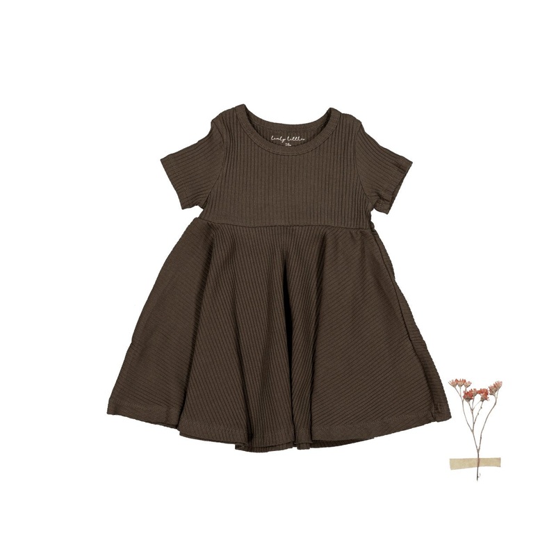 The Short Sleeve Dress – Cocoa