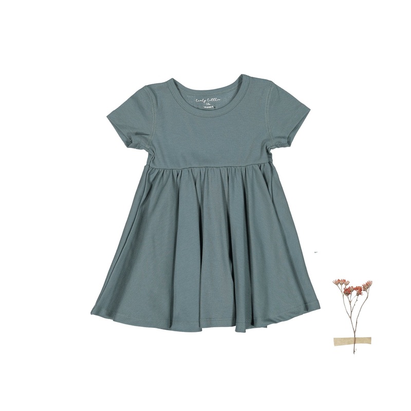 The Short Sleeve Dress – Fern|18m|24m|3y|4y|6y|8y