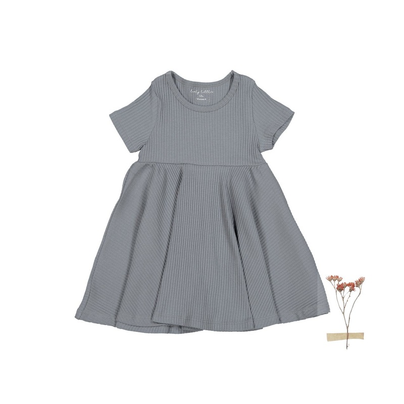 The Short Sleeve Dress – Slate