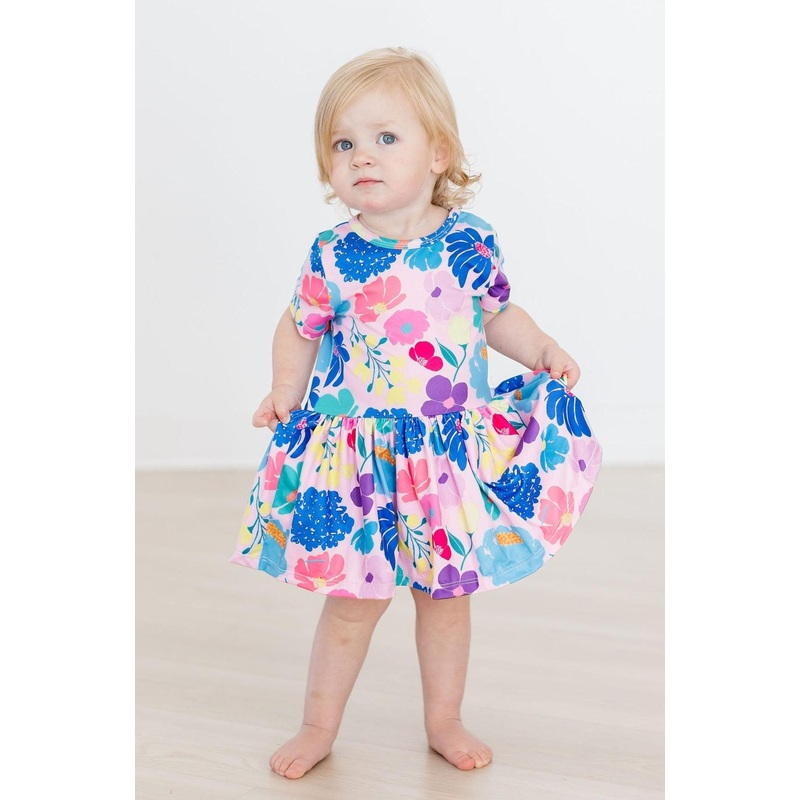 Dahlia Dreams S/S Twirl Bodysuit