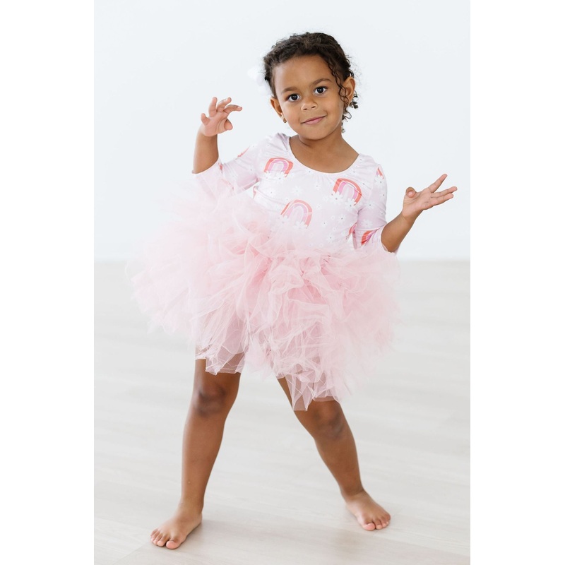 Fun & Flowers 3/4 Tutu Leotard