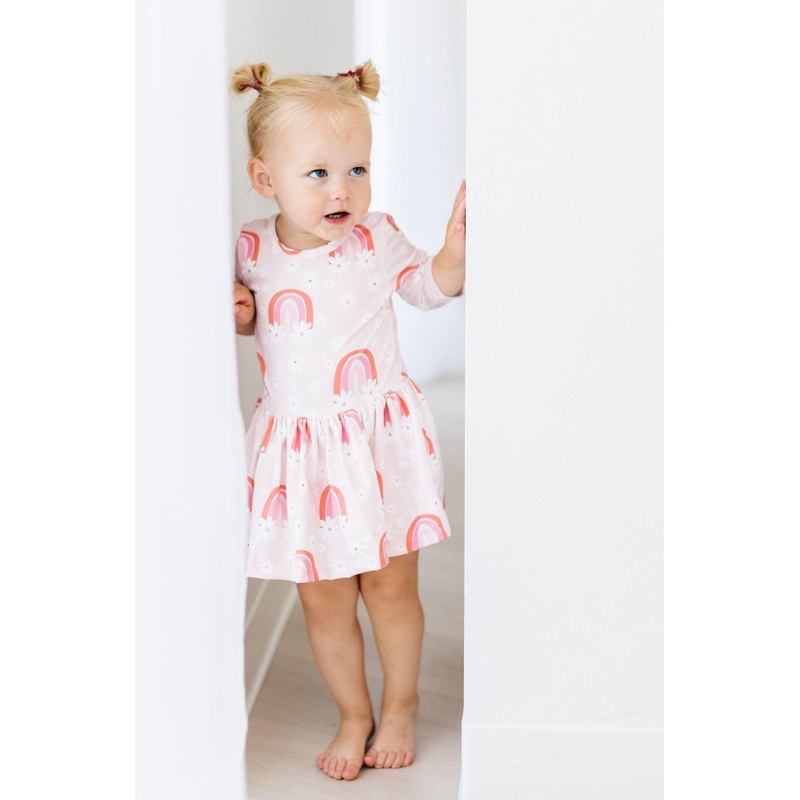 Fun & Flowers Twirl Bodysuit|0-3M|3-6M|6-12M|12-18M|18-24M