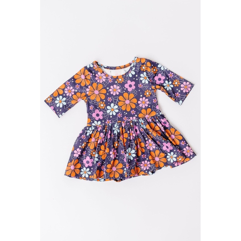 Haunted Garden Twirl Bodysuit|0-3M|3-6M|6-12M|12-18M|18-24M