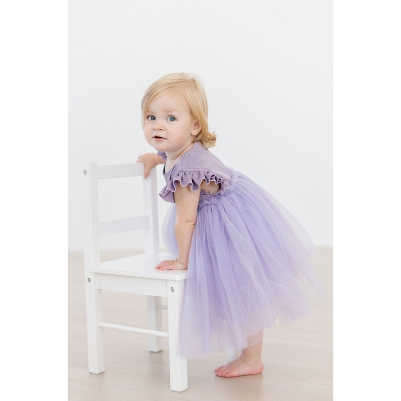 Lavender Shimmer Tutu Dress|6-12M|12-24M|2T|3T|4T|5/6