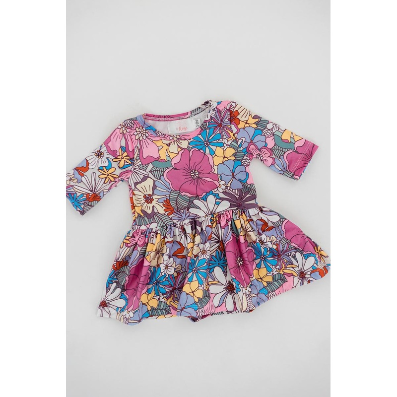 Mauve What’s Up Buttercup Twirl Bodysuit