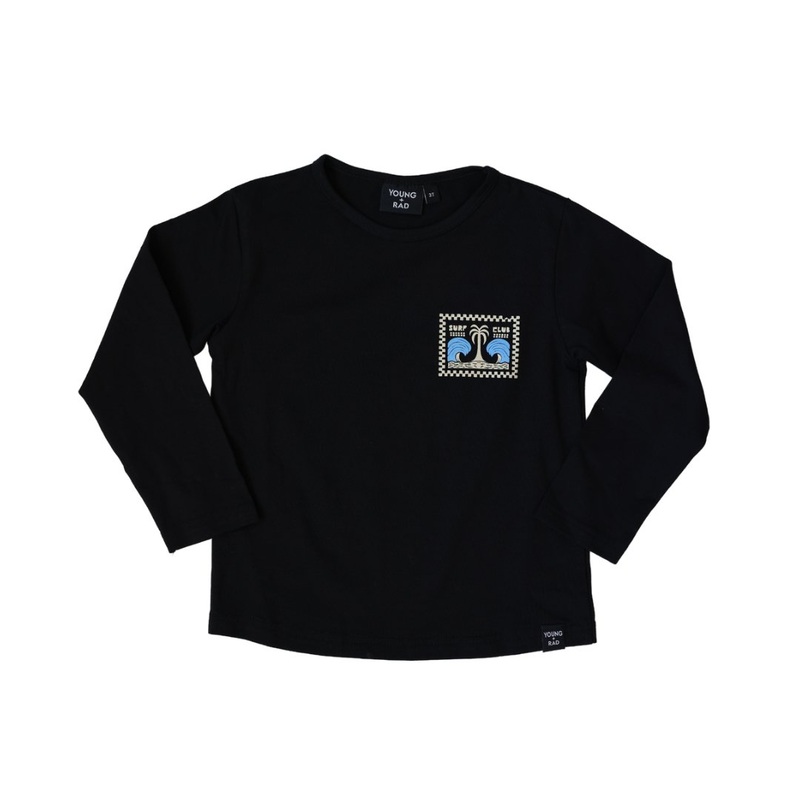 PALM SURF CLUB LONG SLEEVE – BLACK