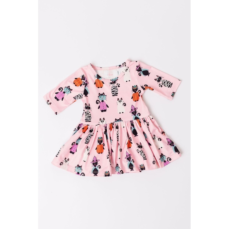 Purr-fectly Spooky Twirl Bodysuit