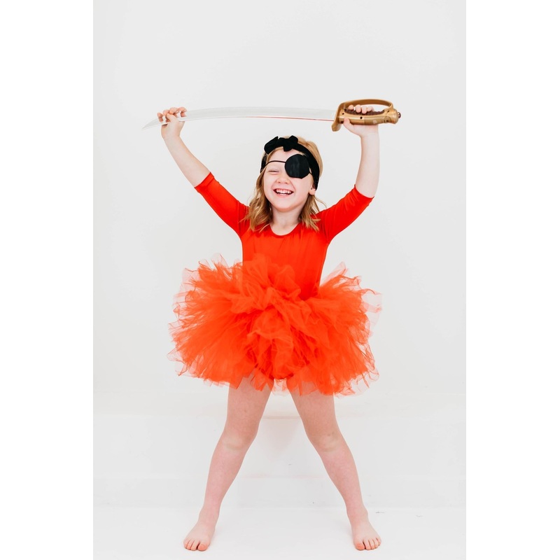 Red 3/4 Tutu Leotard|6-12M|12-24M|2T|3T|4T|5/6|7/8