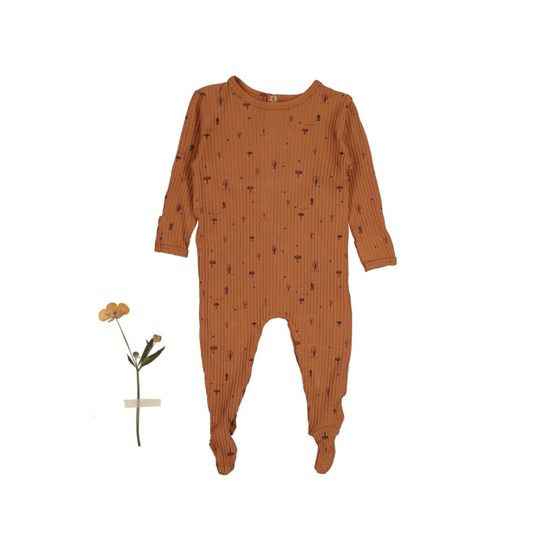 The Printed Romper – Mushroom|NB|0m|3m|6m|9m|12m|18m|24m