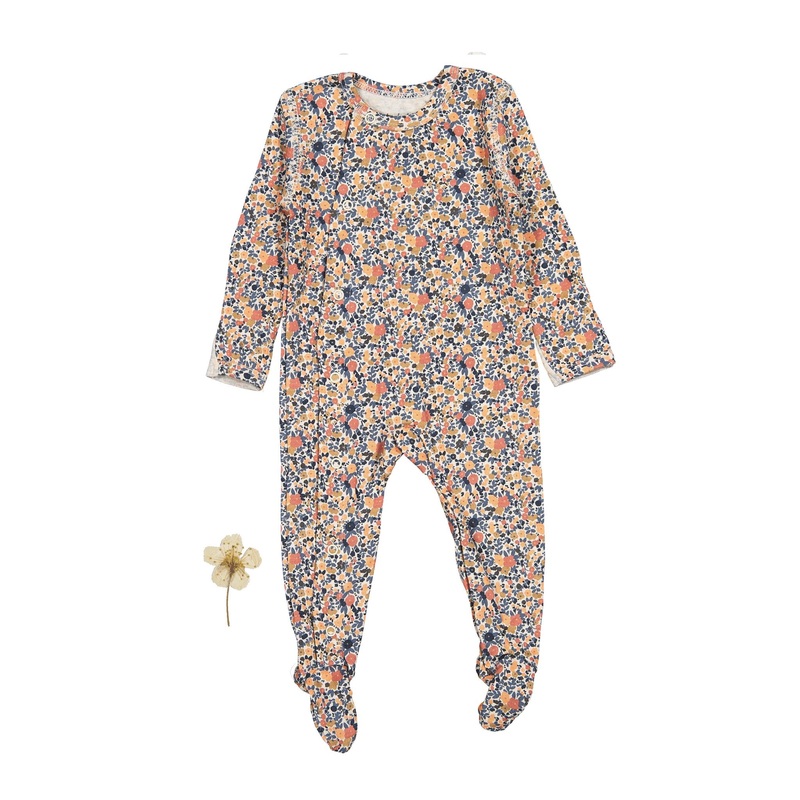 The Printed Snap Romper – Autumn Floral