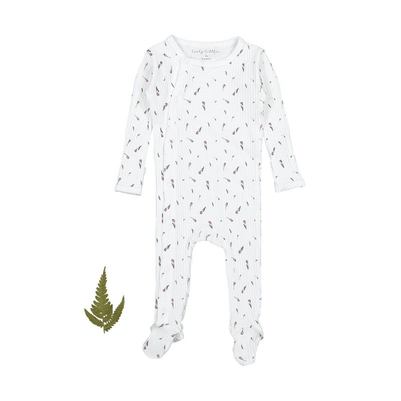 The Printed Snap Romper – Tulip