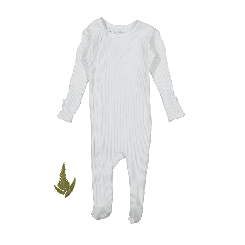 The Snap Romper – Bone|00m|0m|3m|6m|9m|12m|18m|24m